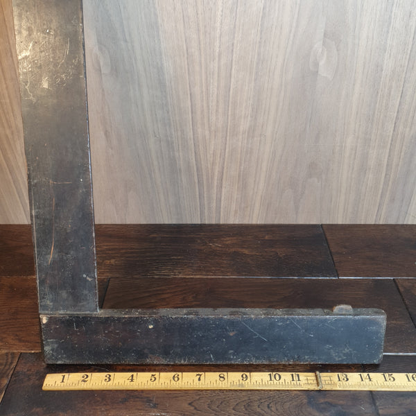 Large 23 1/2" Vintage Wooden Try Square 45636