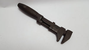 Wooden Adjustable Spanner Inlaid Handle 9075-The Vintage Tool Shop