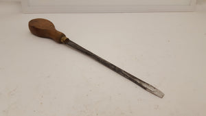 Vintage 14" Turnscrew Screwdriver Tool 3/8" Blade 14062-The Vintage Tool Shop
