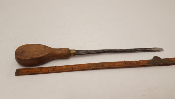 Vintage 14" Turnscrew Screwdriver Tool 3/8" Blade 14062-The Vintage Tool Shop