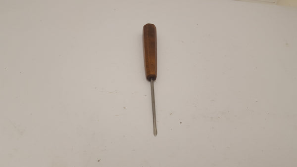 Early Vintage circa 1/8" Interesting Carving Chisel Restored 14984-The Vintage Tool Shop