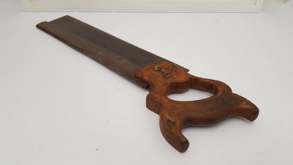 12" 10 TPI Steel Backed Saw Good Condition 15394-The Vintage Tool Shop