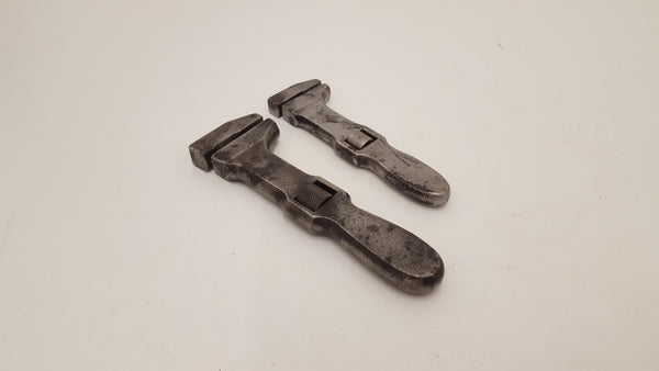 Pair of Vintage Billings & Spencer Co Adjustable Wrenches Restored 15677-The Vintage Tool Shop