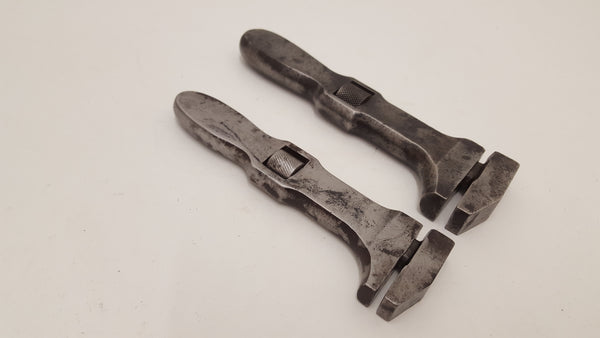 Pair of Vintage Billings & Spencer Co Adjustable Wrenches Restored 15677-The Vintage Tool Shop