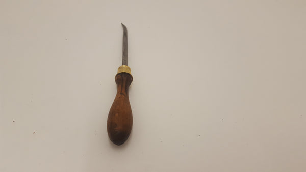 Ornate Small Ornamental Wood Turning Chisel with Cracked Handle 15786-The Vintage Tool Shop