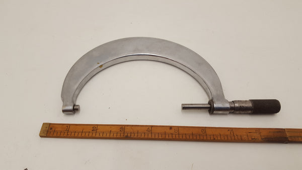 Tubular Micrometer Co. Chrome Micrometer 5 1/8" opening 18135-The Vintage Tool Shop