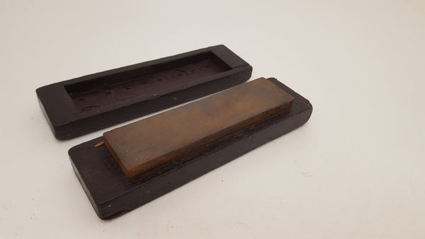 Vintage Oil Stone 2" x 8" Wooden Box 18369-The Vintage Tool Shop