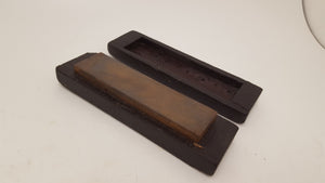 Vintage Oil Stone 2" x 8" Wooden Box 18369-The Vintage Tool Shop