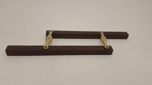 Brass & Rosewood Parallel Rule Centre Pin 18404-The Vintage Tool Shop