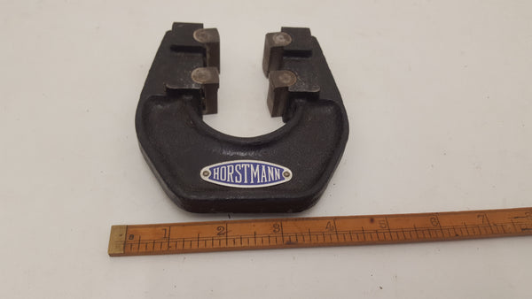 Horstmann Adjustable Thread Caliper Gauge 1 1/8" 16 UNS Wooden Box 18403-The Vintage Tool Shop