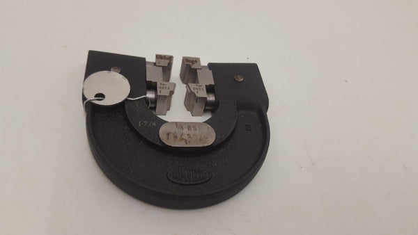 Matrix Thread Caliper Gauge 1/4" BSF Tin Box 18442-The Vintage Tool Shop