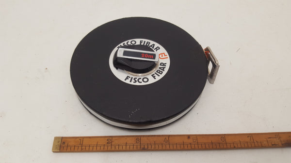 Fisco Fibar Measuring Tape 20m 18631-The Vintage Tool Shop