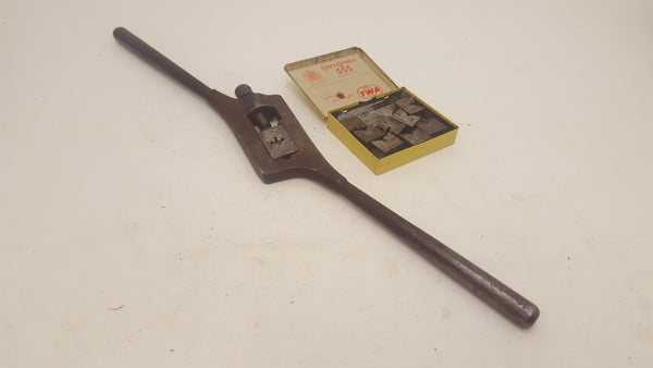 Vintage Die Wrench With Dies 1/4 5/16 3/8 7/16 & 1/2" 19114-The Vintage Tool Shop