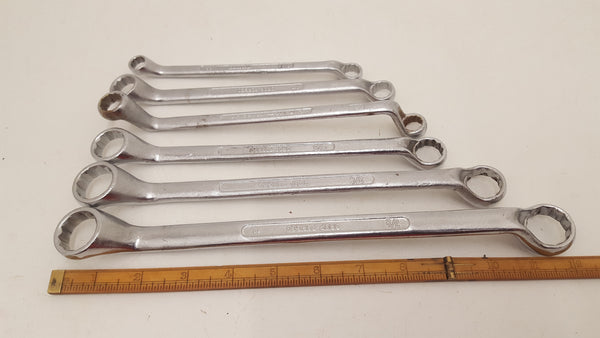 Set of Quality Double Ended Ring Spanners 3/8 - 7/8" 21448