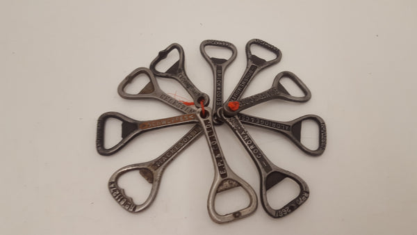Collection of 10 Stunning Vintage Bottle Openers 22294