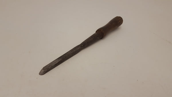 Large 1/2" Vintage Round Nose Socketed Mortice Chisel 21932
