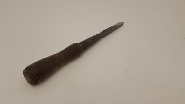 Large 1/2" Vintage Round Nose Socketed Mortice Chisel 21932
