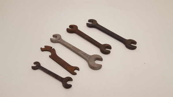 Mixed Bundle of 5 Spanners 3/16 - 5/8 22642
