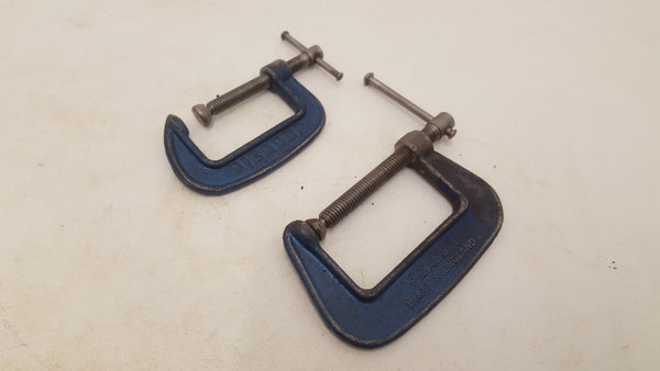 Pair of Small Vintage Picardo 482 & 482 1/2 G Clamp 24400