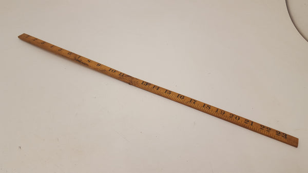 Vintage Imperial 24" Wooden Two Fold Rule 24954