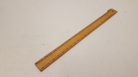 13" Imperial Vintage Wooden Rule 25053