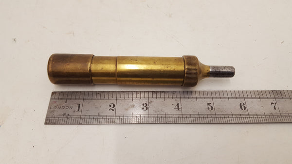 6" Vintage Brass & Steel Tecalemit Toolkit Greaser 25170