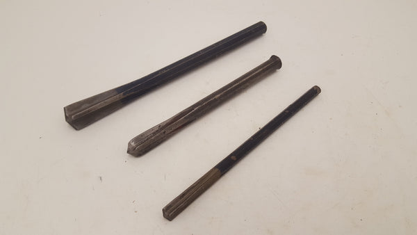 Set of 3 Vintage Rawlplug Chisels 3/8 - 3/4" 25432