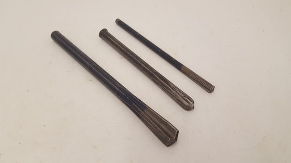 Set of 3 Vintage Rawlplug Chisels 3/8 - 3/4" 25432