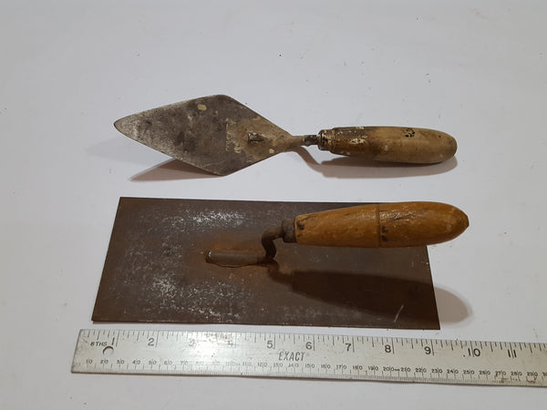 Pair of Vintage Builders Trowels 27196