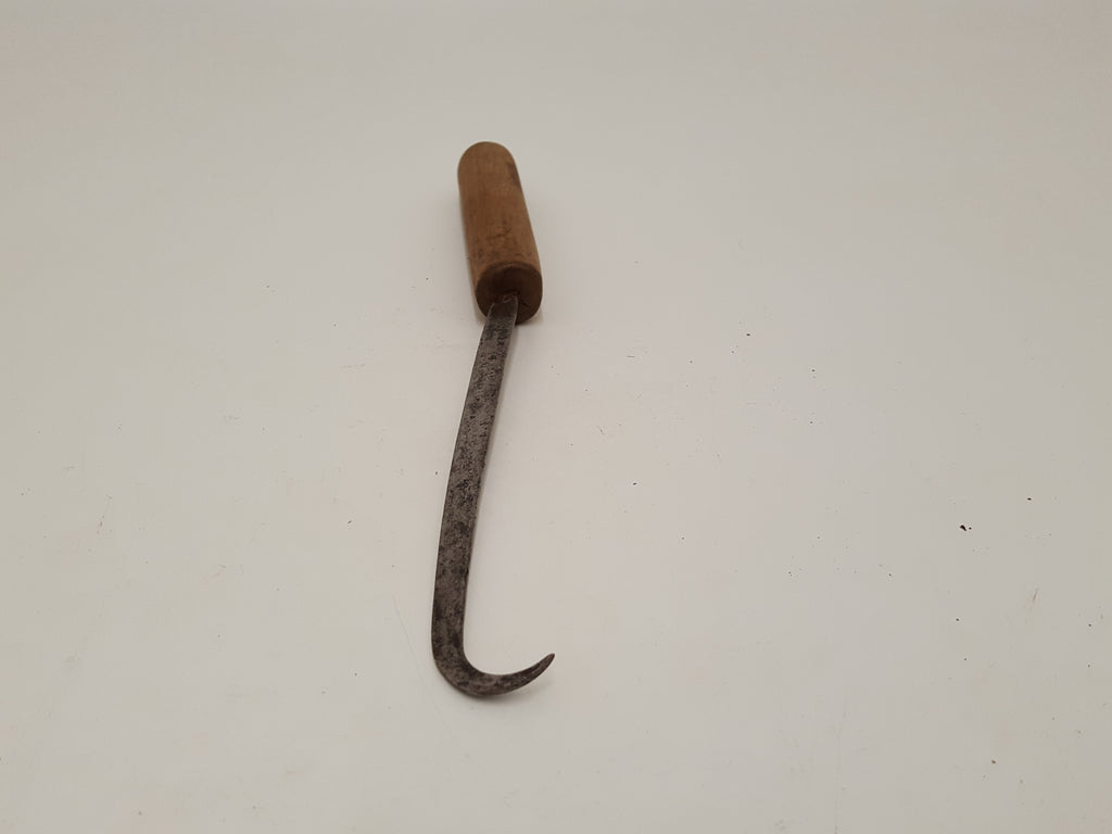 7 1/2 Vintage Steel Hook w Wooden Handle 29086 – The Vintage Tool