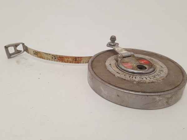 Vintage Rabone Chesterman No 70w 66ft Tape Measure 29641