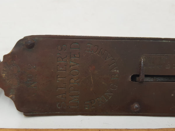 Vintage Salter No 2 Portable Scale 0 - 24 29973