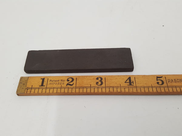 Small 4 x 1" Carborundum Sharpening Stone in Plastic Sleeve 30015