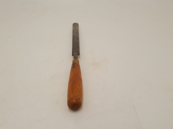 3/8" Vintage J Tyzack Paring Gouge w #6 Sweep 30098