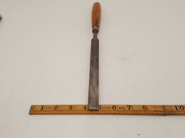 3/8" Vintage J Tyzack Paring Gouge w #6 Sweep 30098