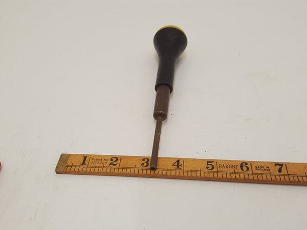 Vintage Woden No X170 Push Pin w Plastic Handle 30132