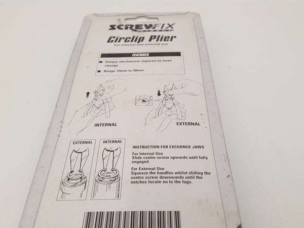 Screwfix Circlip Pliers NOS 30185