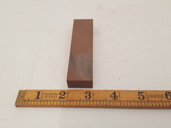 Small 4 x 1 x 1/2" Norton India Sharpening Stone in Box 30230