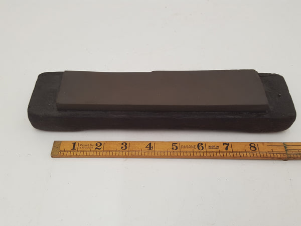 Nice 8 x 2" Vintage Oil Sharpening Stone in Box 30588