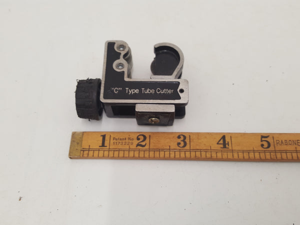 " C " Type Metal Tube Cutter w Spare Cutter Wheel 30874