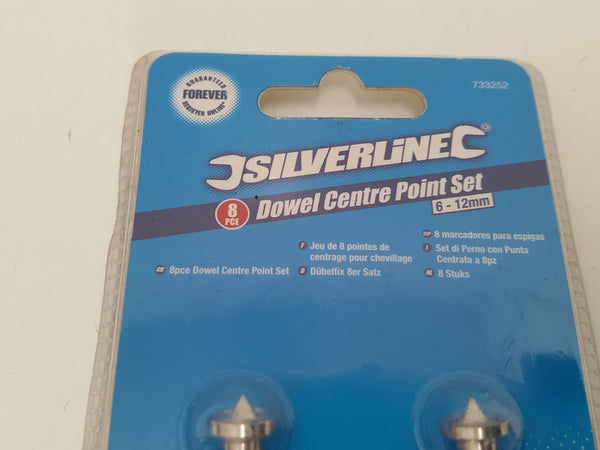 NOS Silverline Dowel Centre Point Set of 8 31047