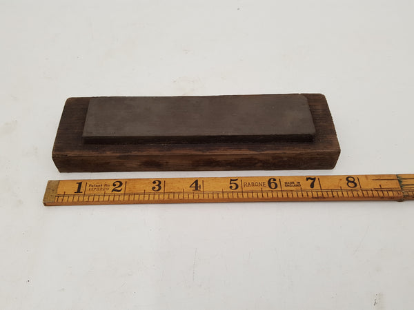 6 x 1 1/2" Vintage Sharpening Stone in Half Box 31064