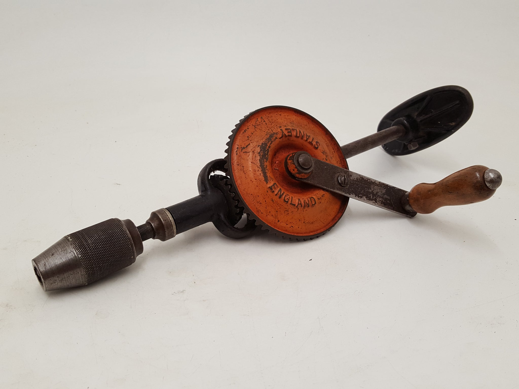 Large 17" Vintage Stanley No 905 Breast Drill 31284