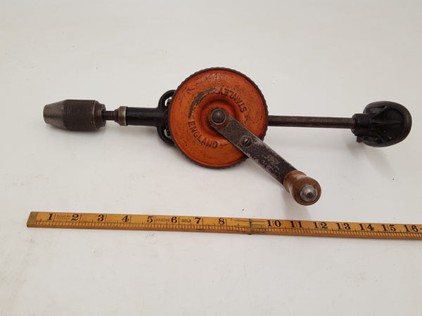 Large 17" Vintage Stanley No 905 Breast Drill 31284