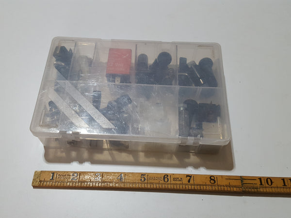Job Lot of Electronic Bits Fuses Switches etc 32834