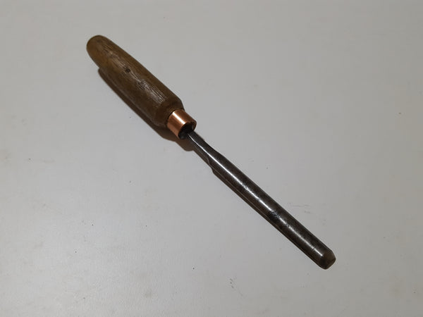 3/8" Vintage Marples Gouge w #8 Sweep & Copper Ferrule 32354