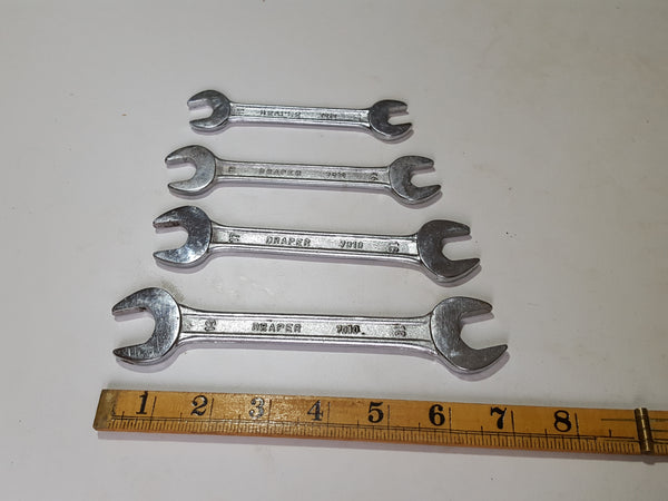 Bundle of 4 Draper Spanners 12 -19 33114