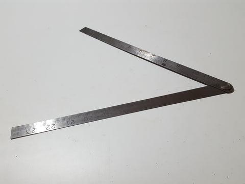 24" Vintage Steel Folding Rule 33342