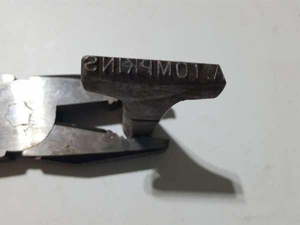 1 1/4" Vintage A Tompkins Punch 33322
