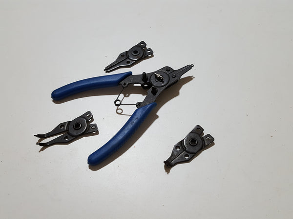 Draper Circlip Pliers w 3 Different Heads 33721
